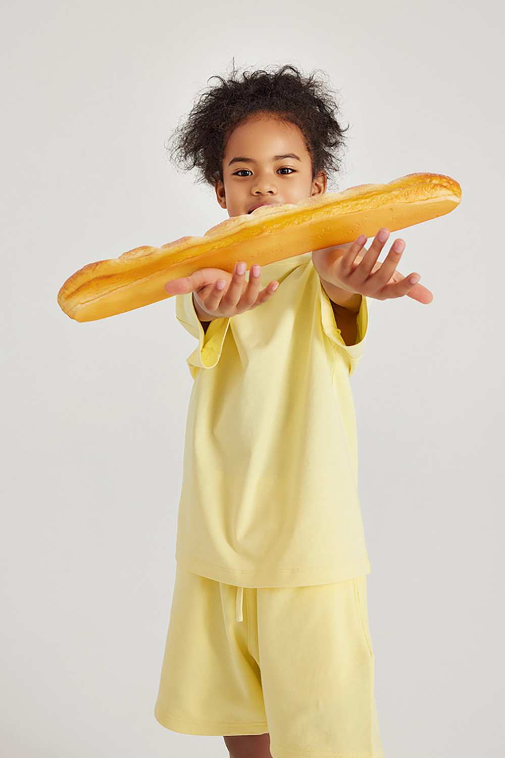 Kids' Heavyweight Cotton T-Shirt - Relaxed Fit, Vintage High Street Style