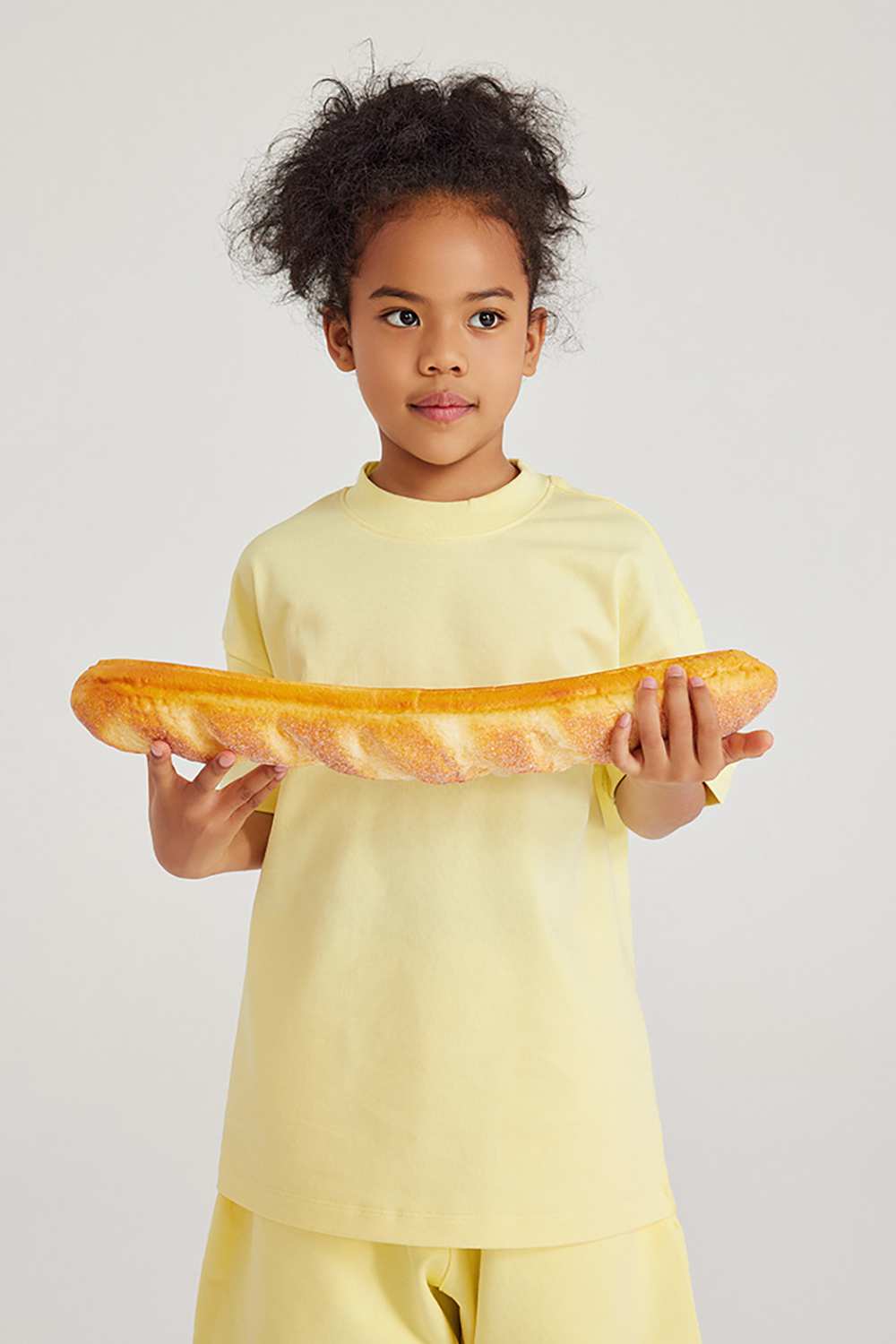 Kids' Heavyweight Cotton T-Shirt - Relaxed Fit, Vintage High Street Style