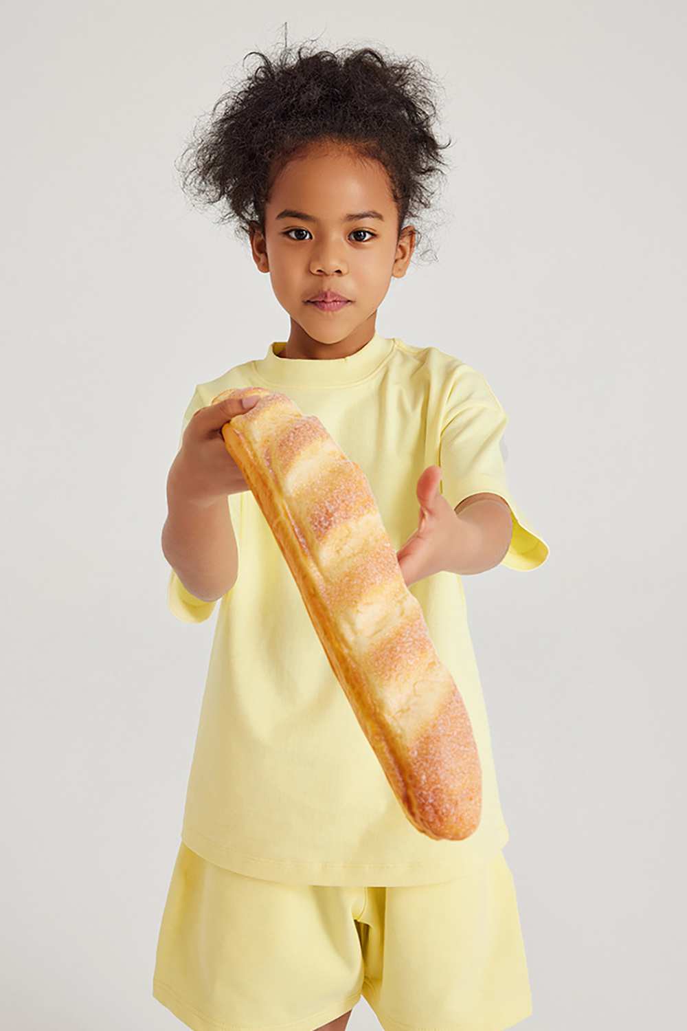 Kids' Heavyweight Cotton T-Shirt - Relaxed Fit, Vintage High Street Style