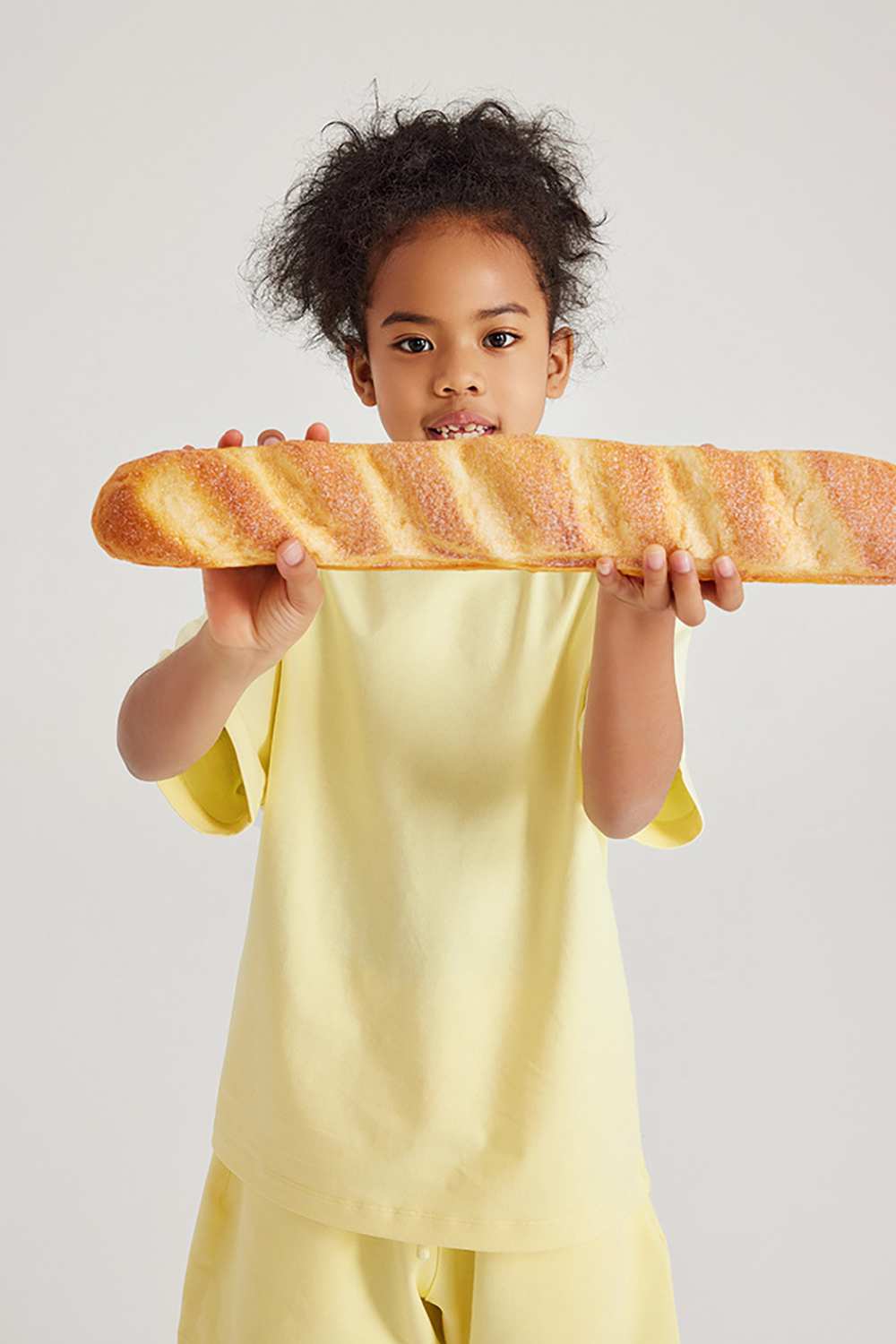 Kids' Heavyweight Cotton T-Shirt - Relaxed Fit, Vintage High Street Style