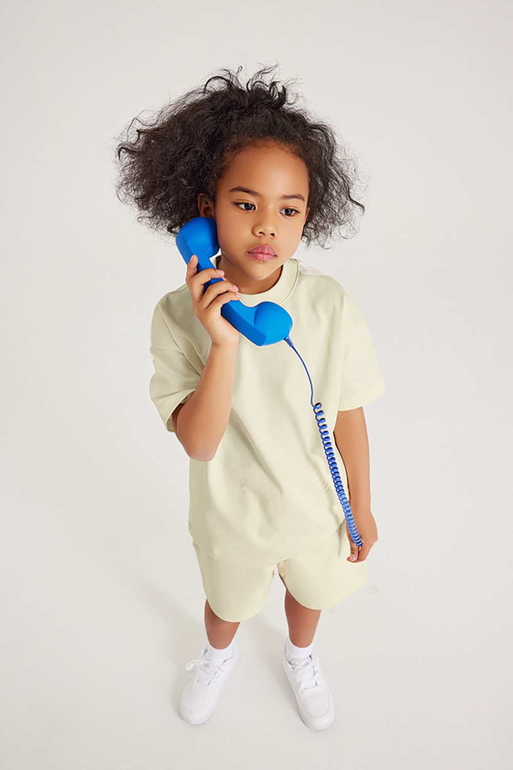 Kids' Heavyweight Cotton T-Shirt - Relaxed Fit, Vintage High Street Style