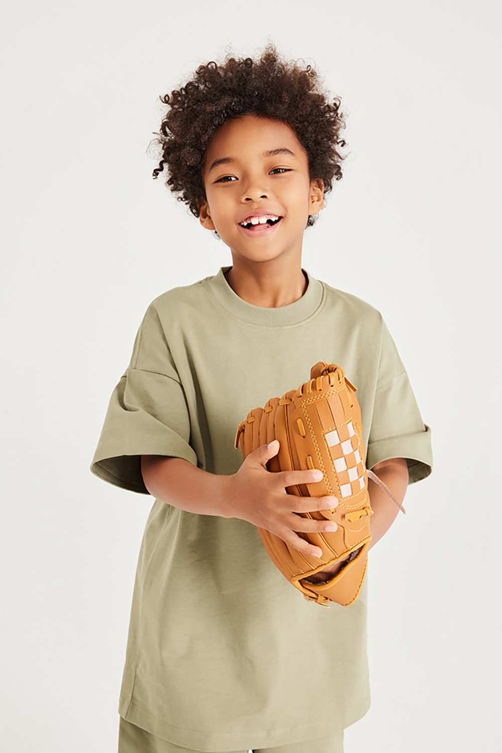 Kids' Heavyweight Cotton T-Shirt - Relaxed Fit, Vintage High Street Style