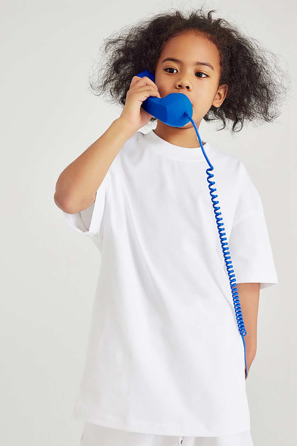 Kids' Heavyweight Cotton T-Shirt - Relaxed Fit, Vintage High Street Style