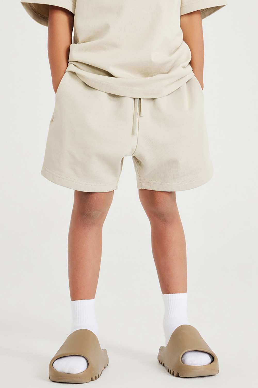 Kids' Vintage-Style Heavyweight Shorts - High Street Summer Wear
