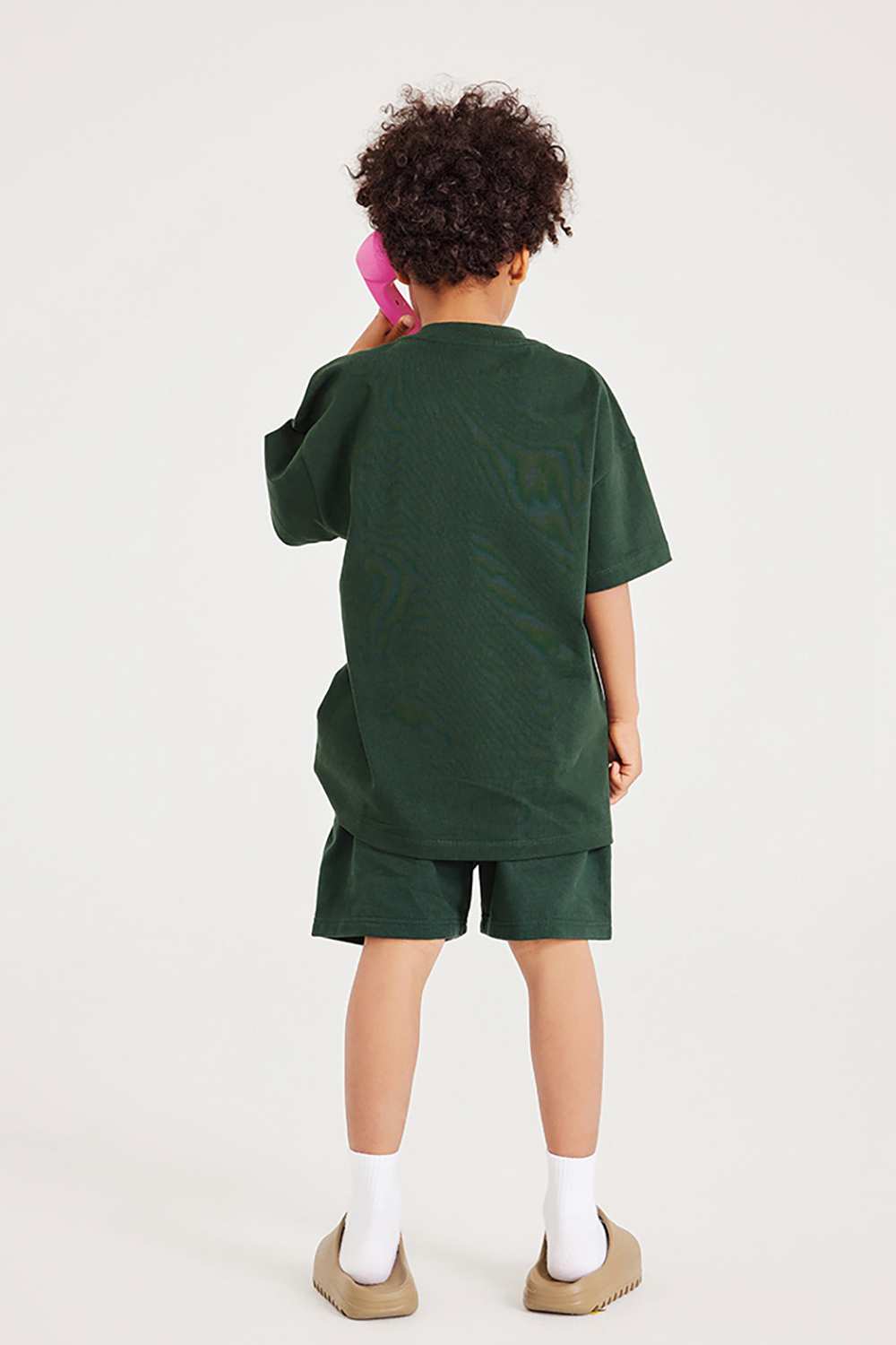 Kids' Vintage-Style Heavyweight Shorts - High Street Summer Wear