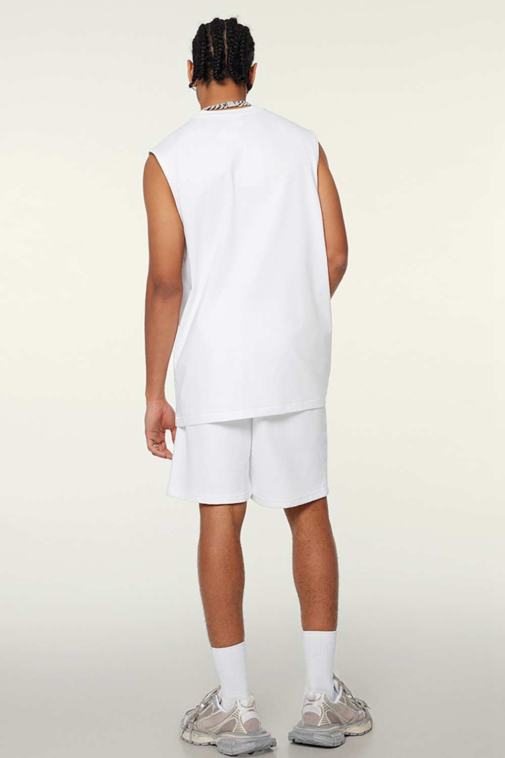 Unisex Vintage High Street Washed Sleeveless T-Shirt - Tech-Cool Performance Tee