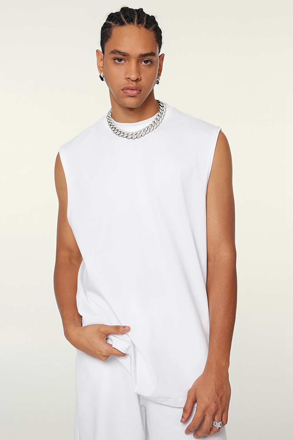 Unisex Vintage High Street Washed Sleeveless T-Shirt - Tech-Cool Performance Tee