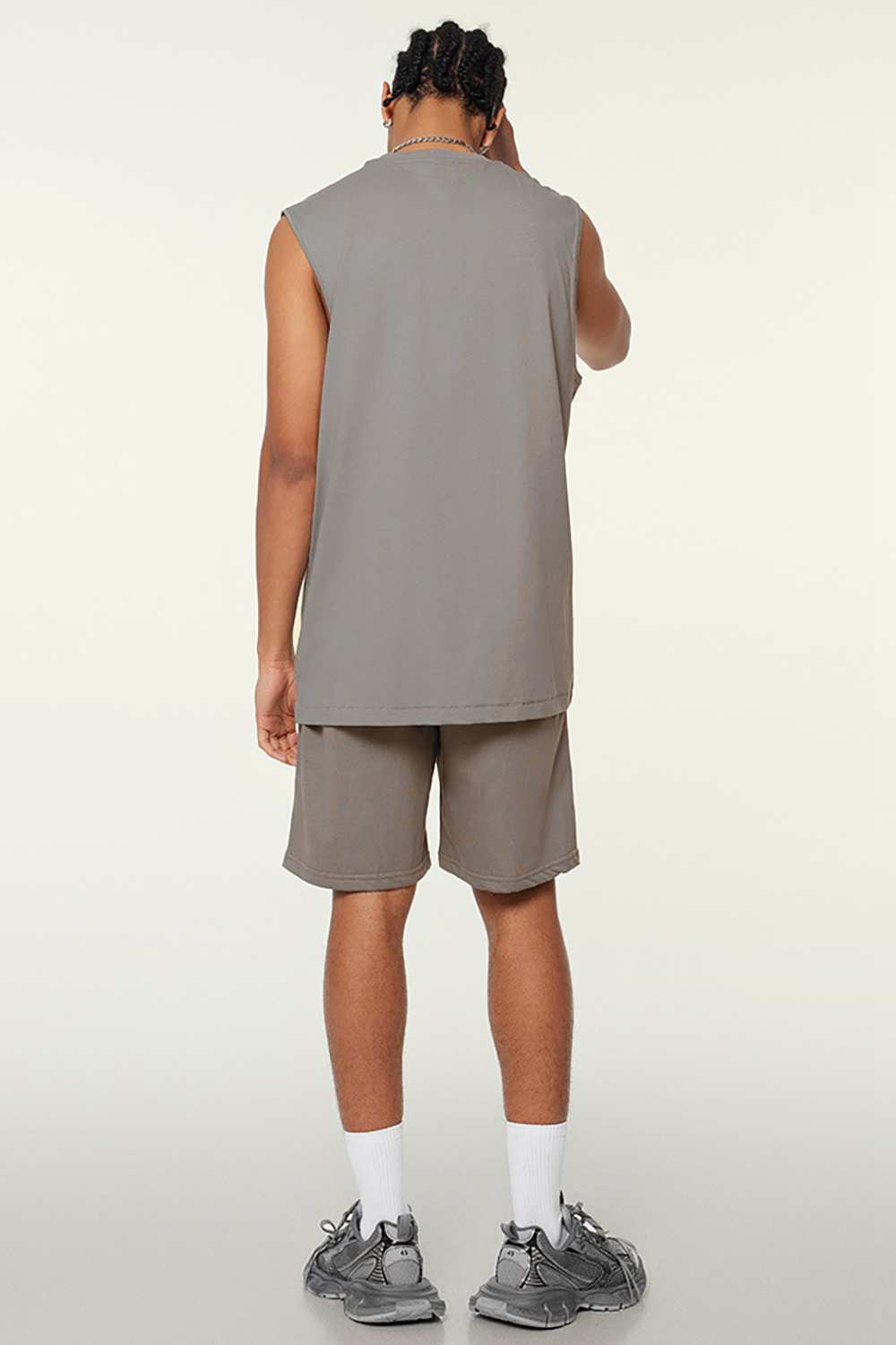 Unisex Vintage High Street Washed Sleeveless T-Shirt - Tech-Cool Performance Tee