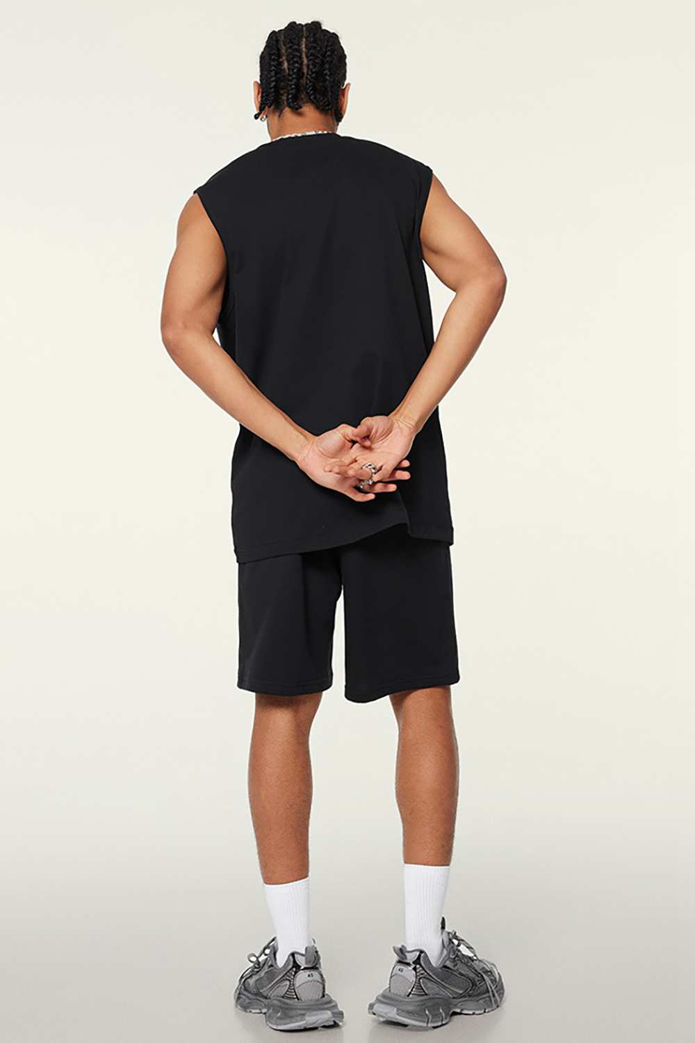 Unisex Vintage High Street Washed Sleeveless T-Shirt - Tech-Cool Performance Tee