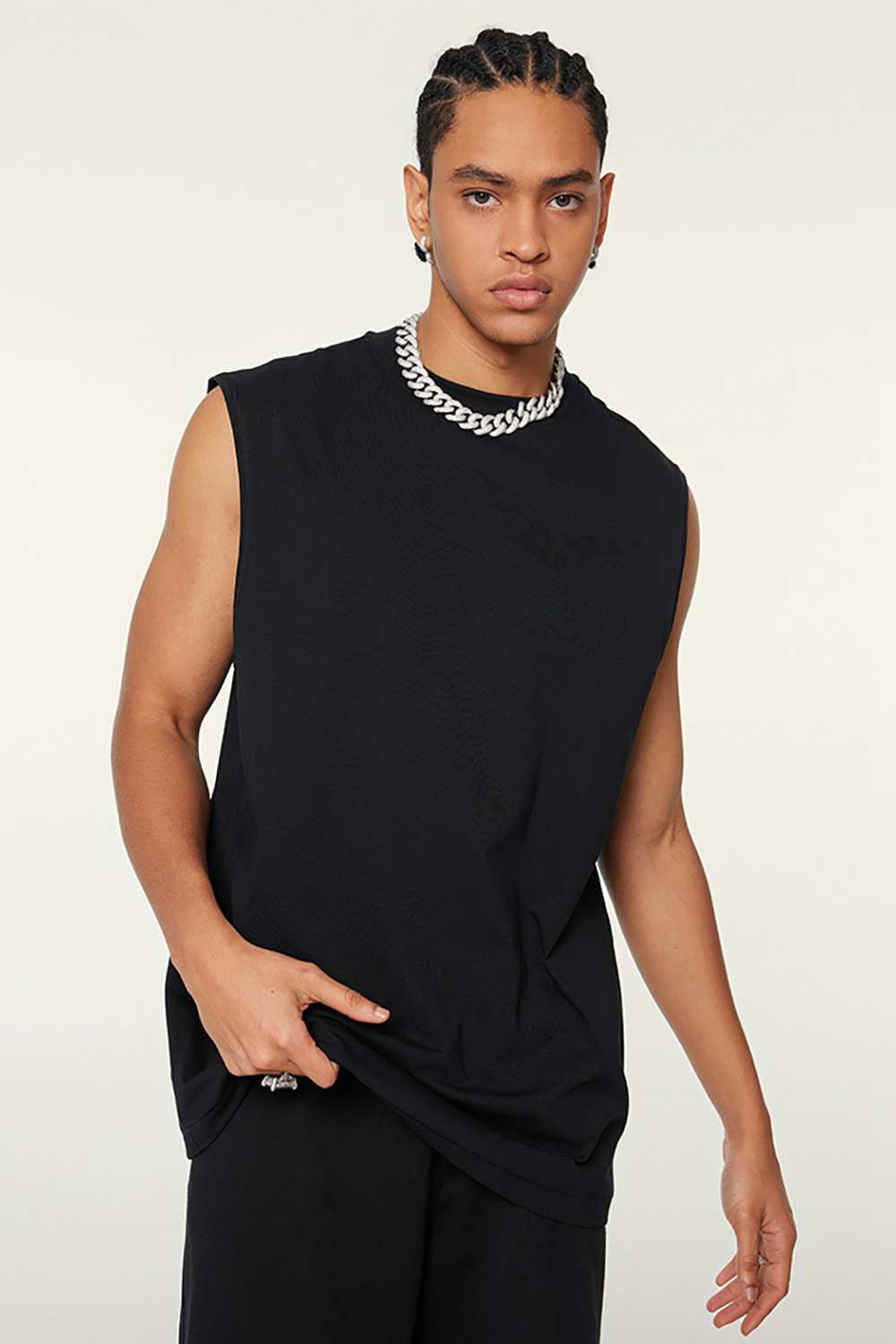 Unisex Vintage High Street Washed Sleeveless T-Shirt - Tech-Cool Performance Tee