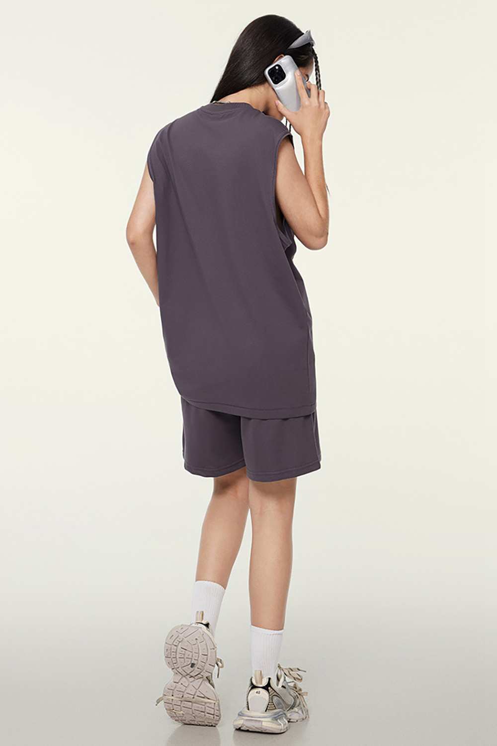 Unisex Vintage High Street Washed Sleeveless T-Shirt - Tech-Cool Performance Tee