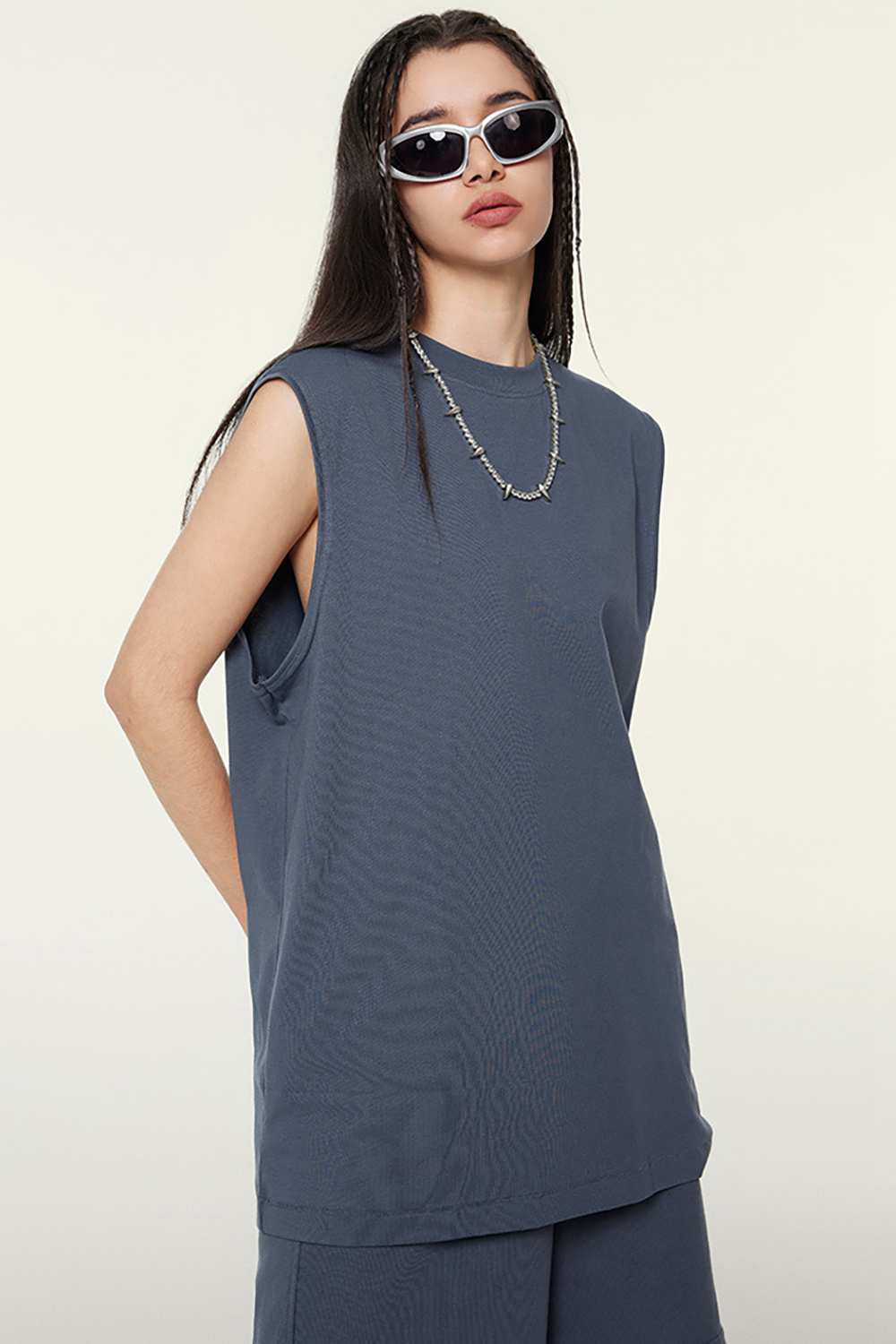 Unisex Vintage High Street Washed Sleeveless T-Shirt - Tech-Cool Performance Tee