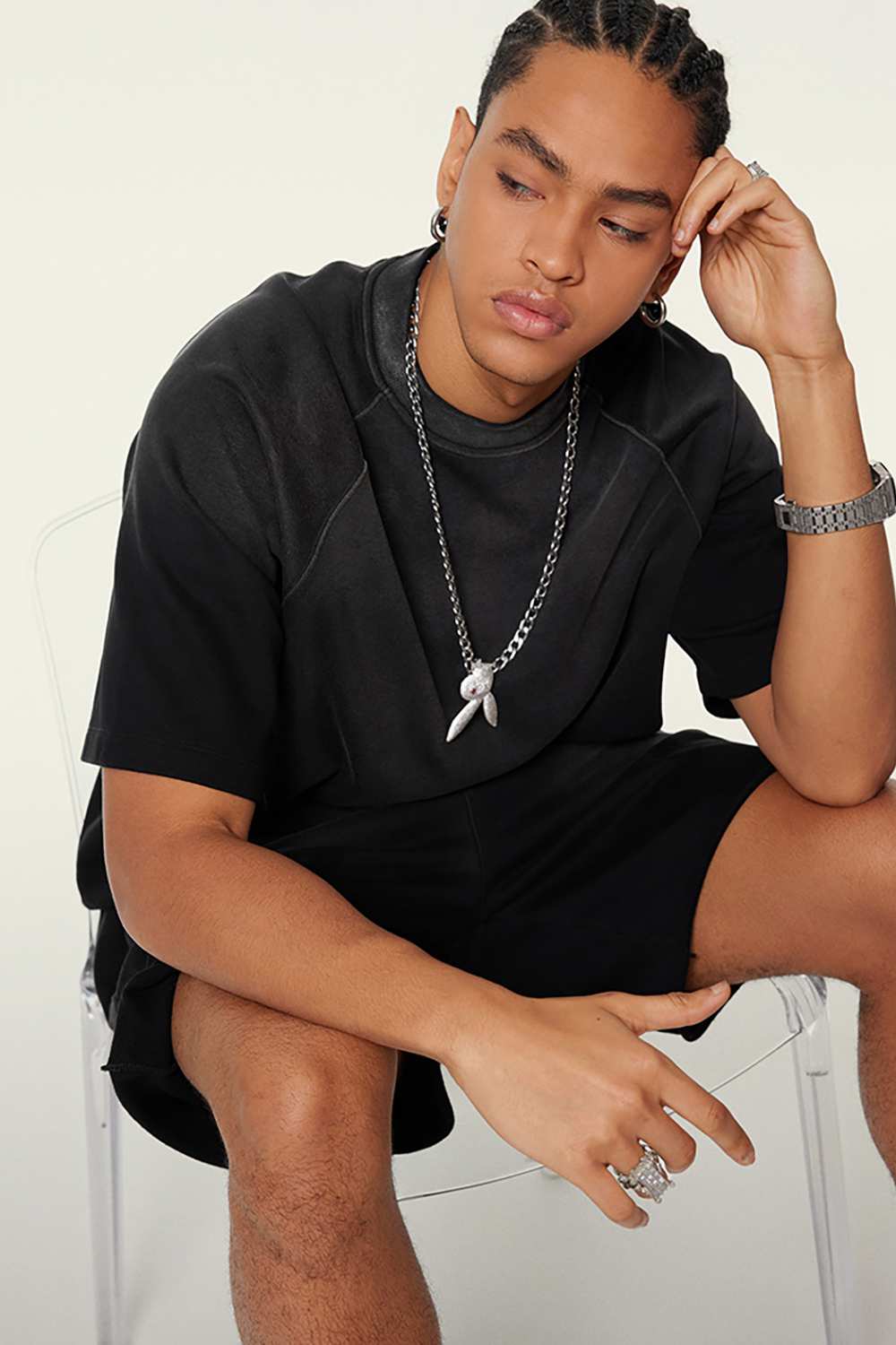Rugged Stonewash Vintage Tee _ Timeless Casual