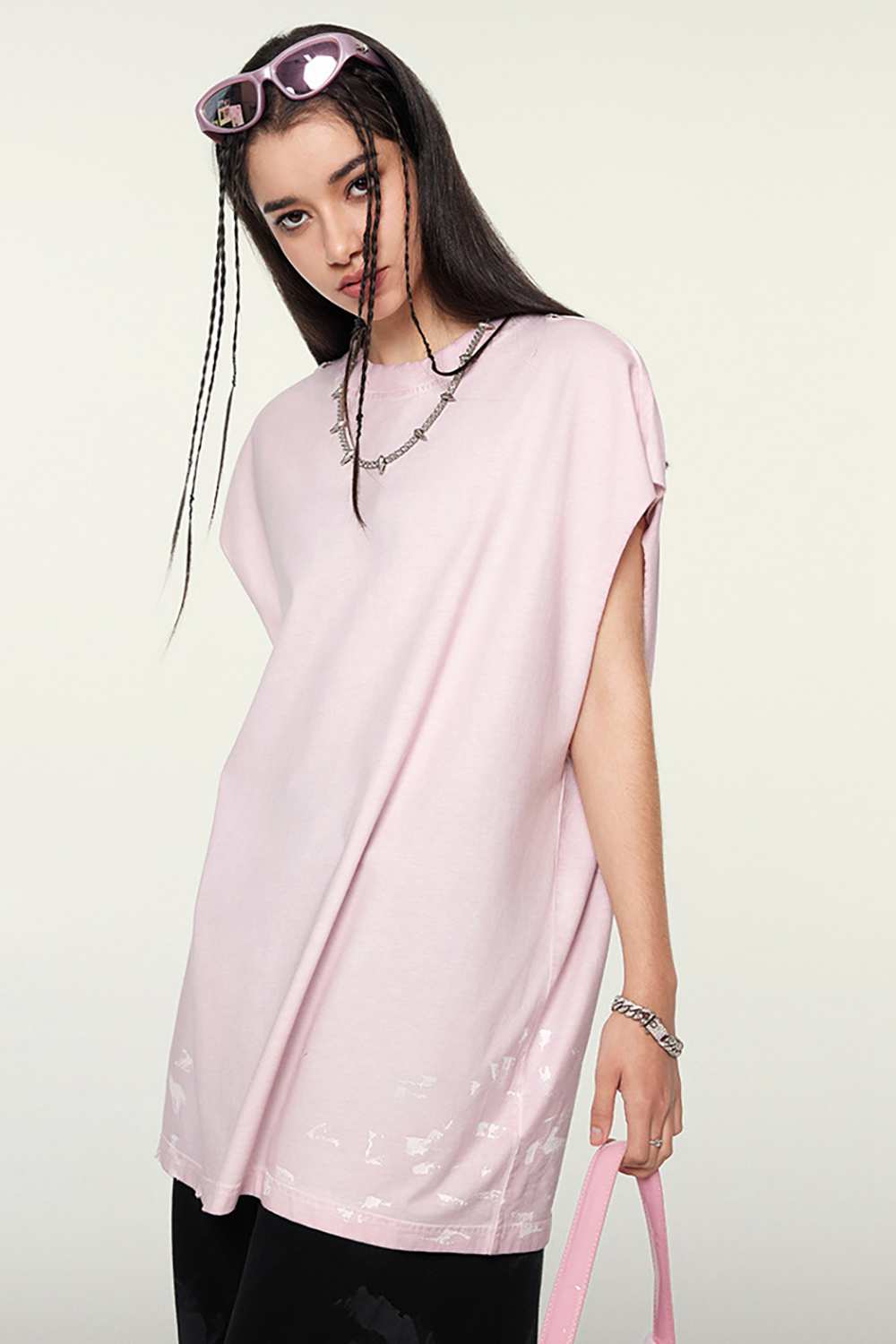 Vintage Washed T-Shirt | Urban Street Art Tank | High Street Fashion