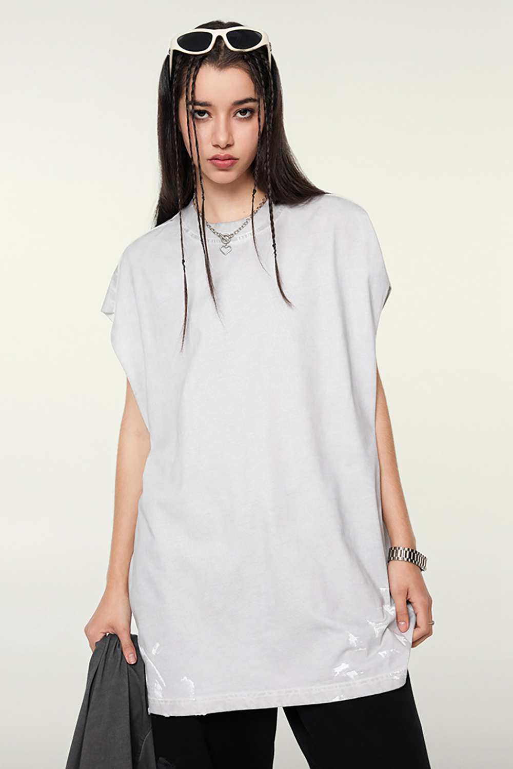 Vintage Washed T-Shirt | Urban Street Art Tank | High Street Fashion