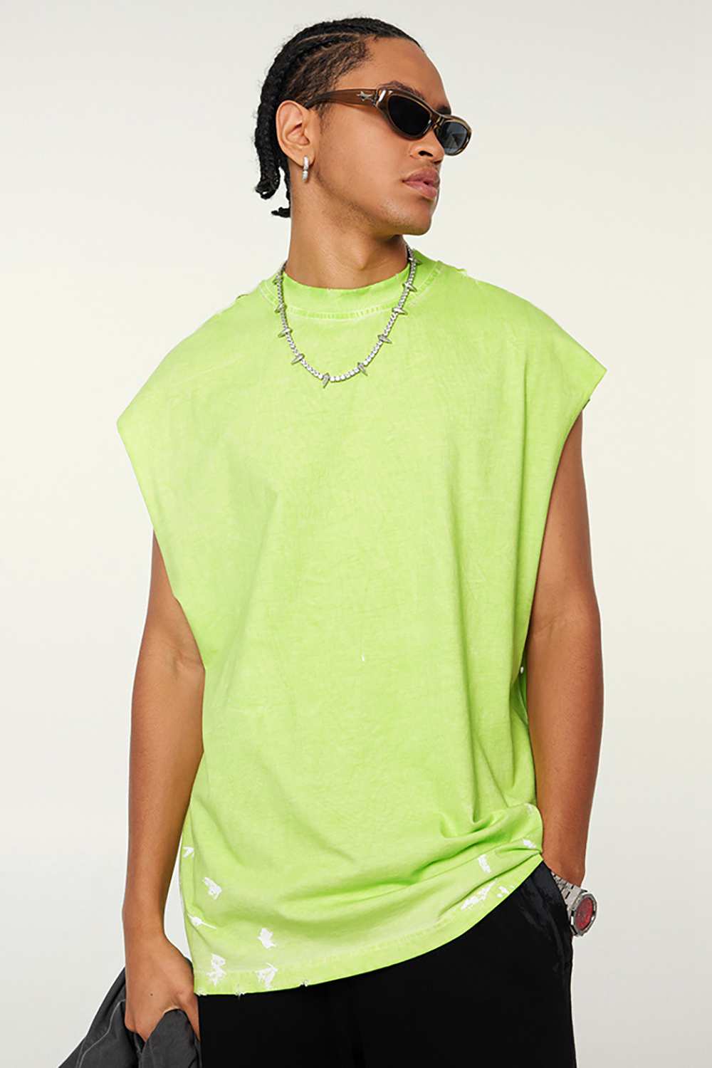 Vintage Washed T-Shirt | Urban Street Art Tank | High Street Fashion