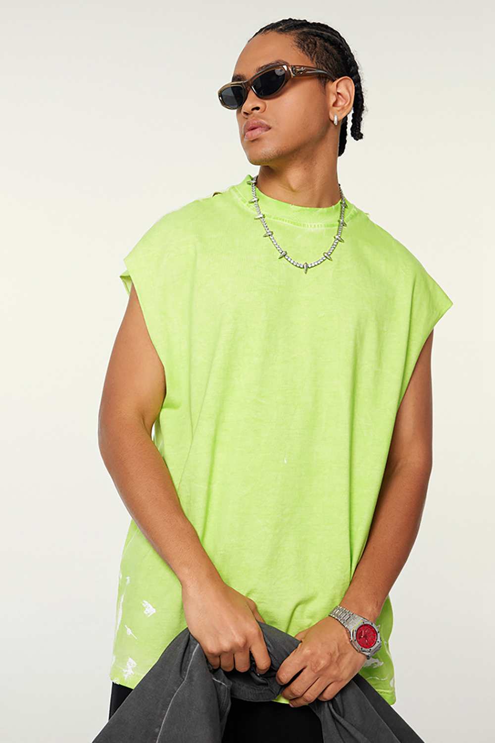 Vintage Washed T-Shirt | Urban Street Art Tank | High Street Fashion