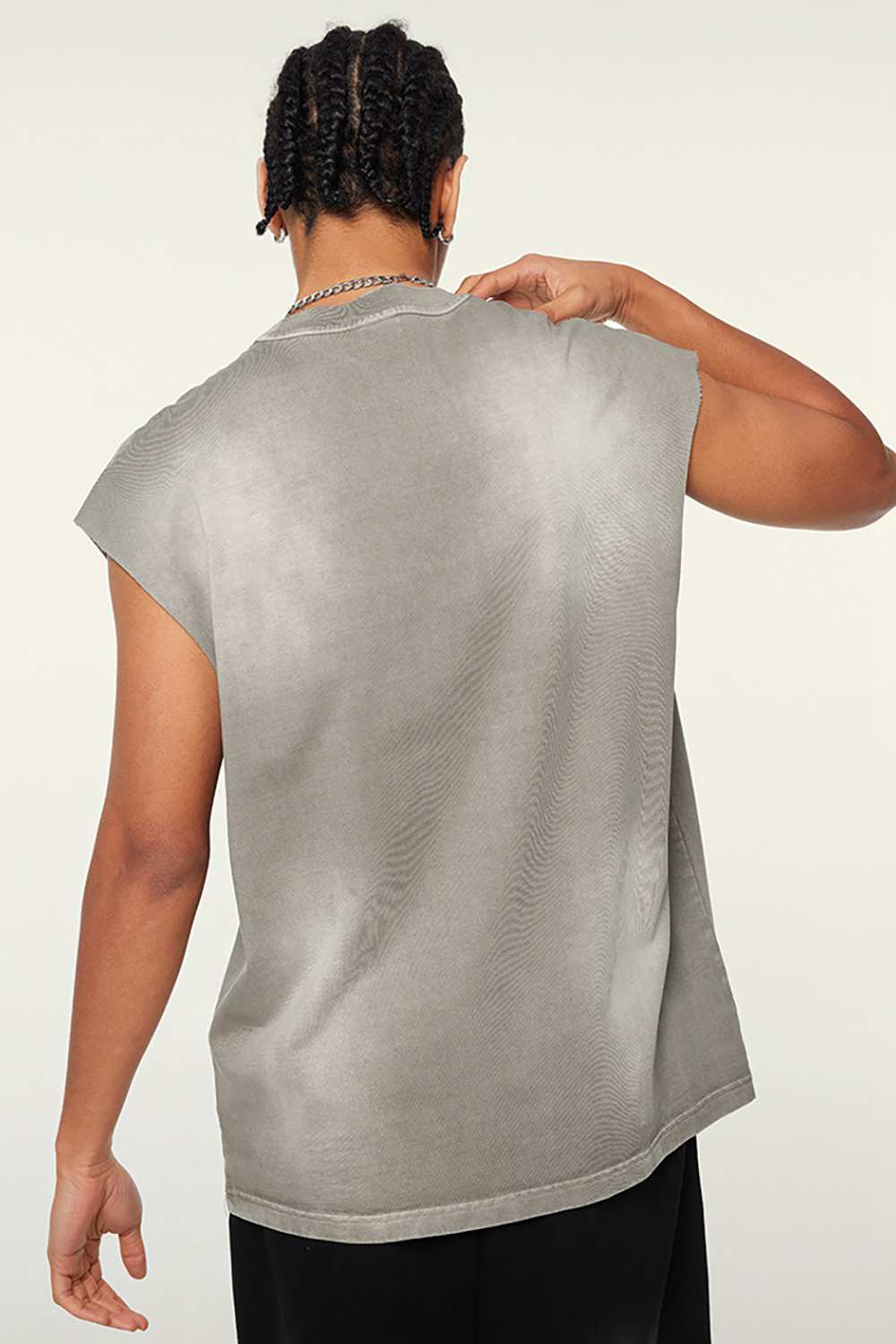 Men's Vintage Washed Tank Top - High Street T-Shirt by WearingLab