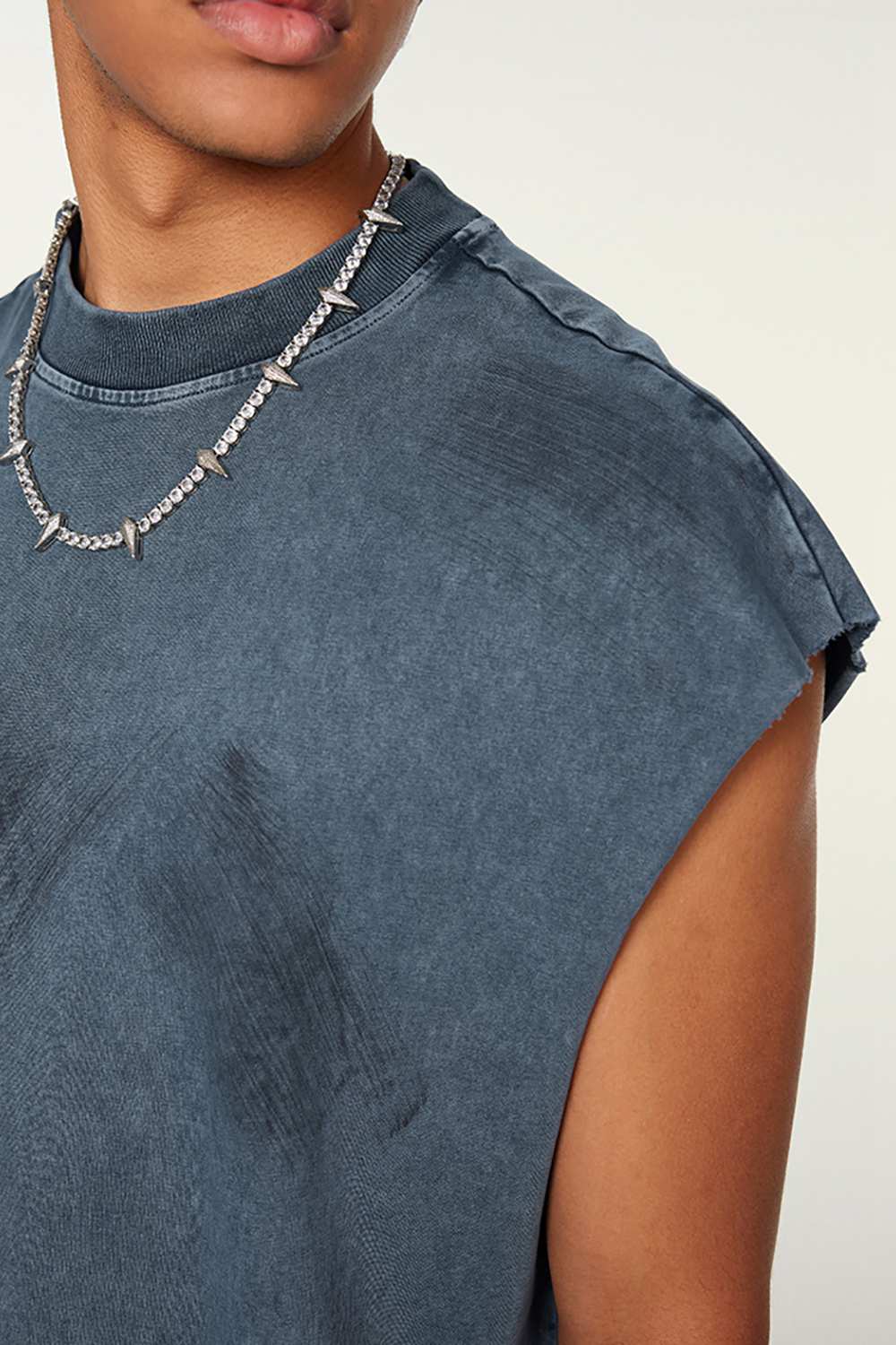 Unisex Vintage Washed Tank Top - Abstract Artistry, High Street Comfort