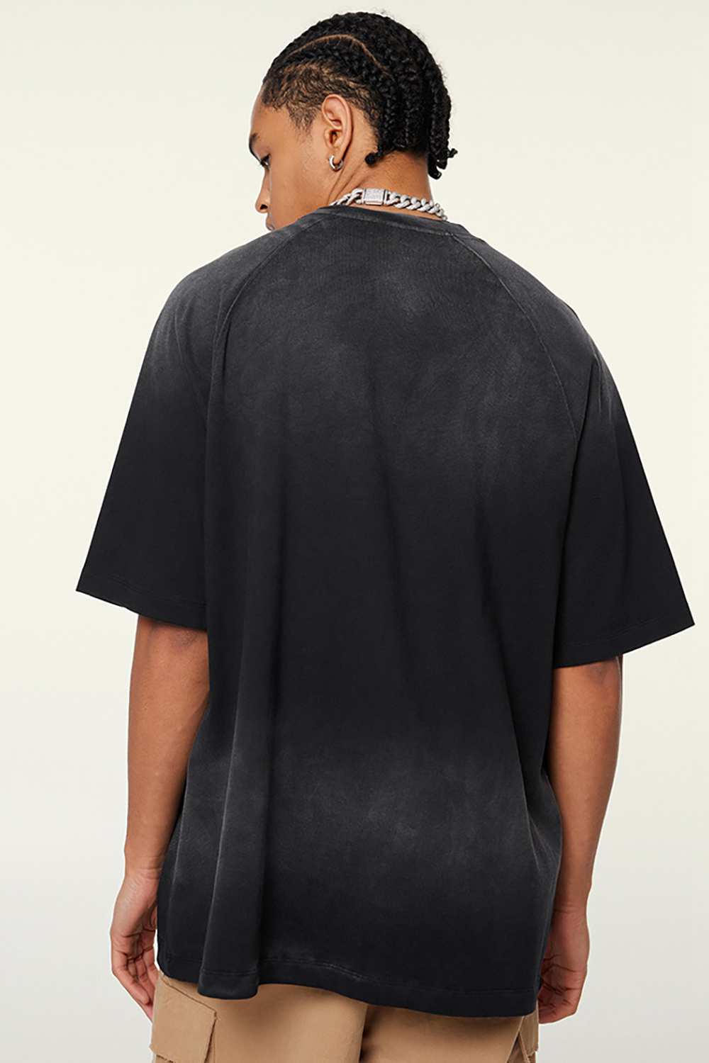 Ombre Vintage Tee: Gradient Elegance in a Relaxed Cut