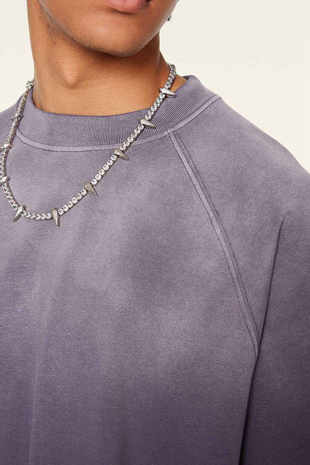 Ombre Vintage Tee: Gradient Elegance in a Relaxed Cut