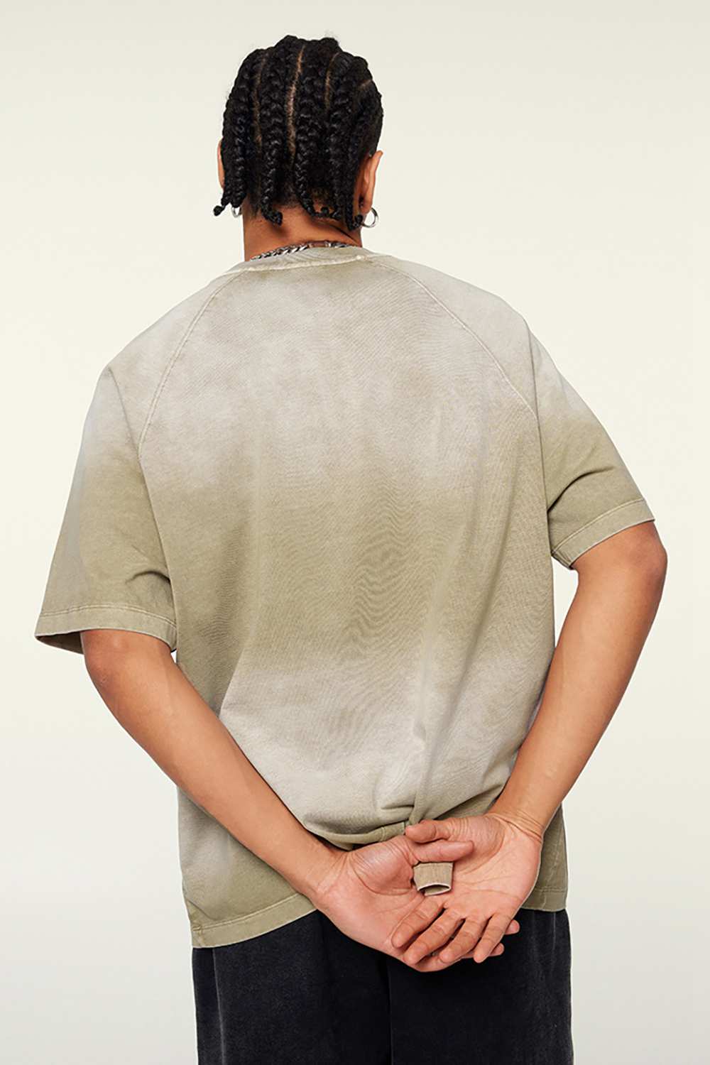 Ombre Vintage Tee: Gradient Elegance in a Relaxed Cut
