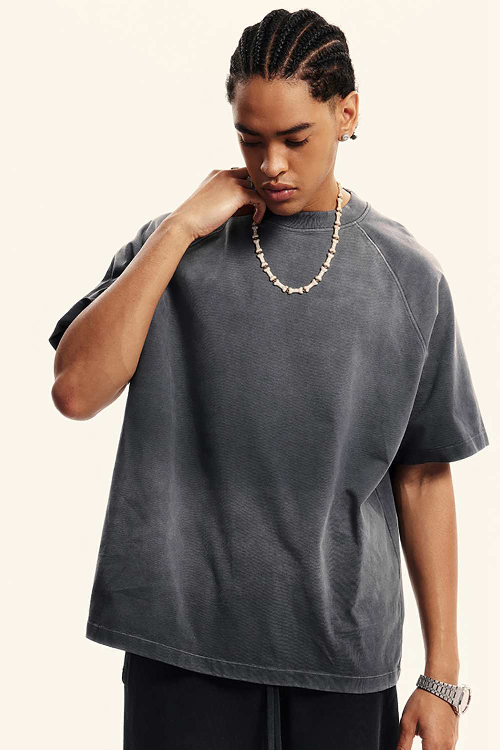 Ombre Vintage Tee: Gradient Elegance in a Relaxed Cut