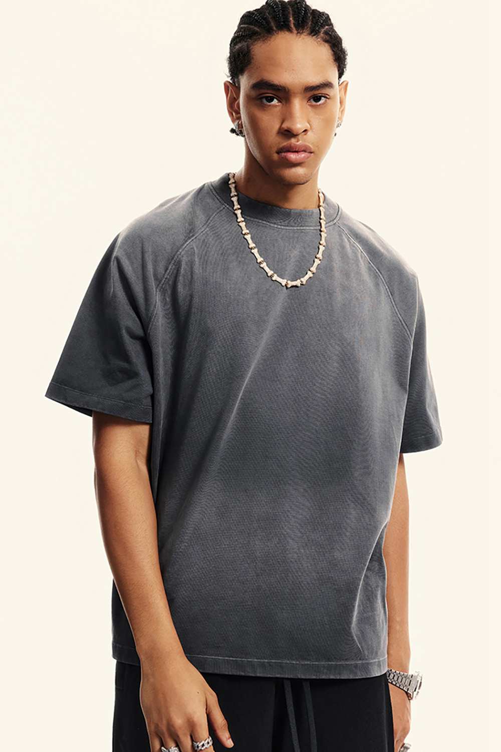Ombre Vintage Tee: Gradient Elegance in a Relaxed Cut