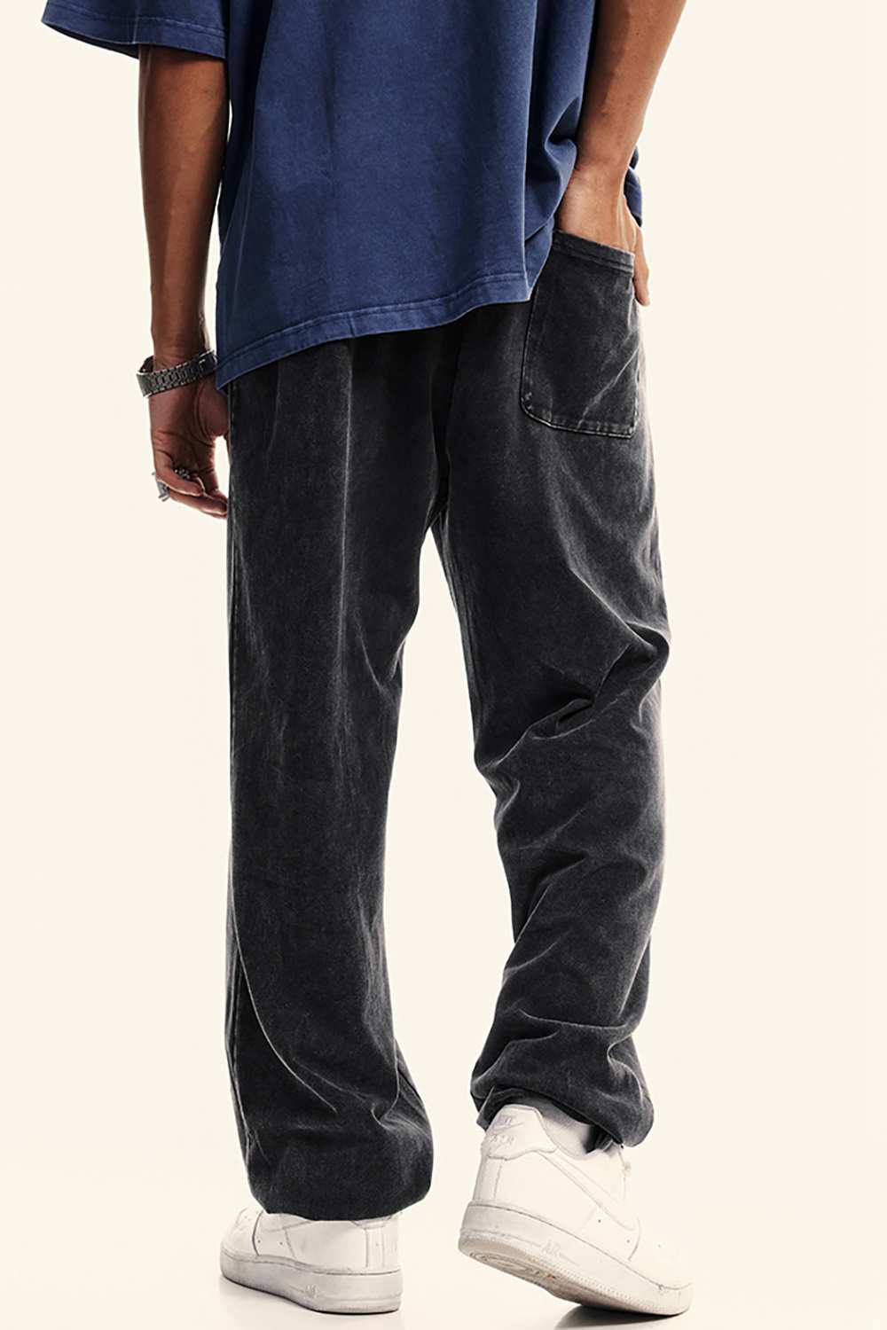 Vintage Dark Apricot Luxe Joggers - Urban Comfort Wear