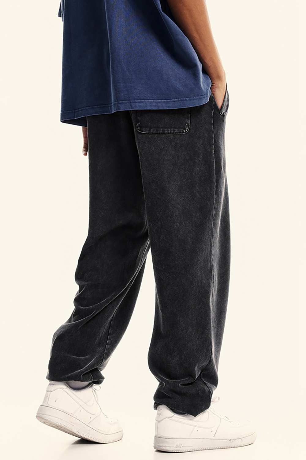 Vintage Dark Apricot Luxe Joggers - Urban Comfort Wear