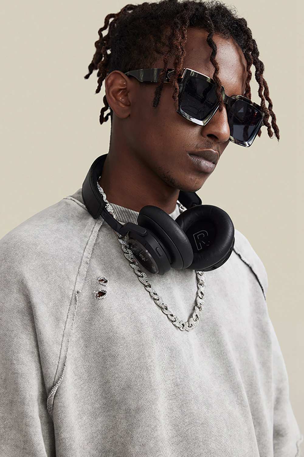 "Vintage Spirit" Heavyweight Wax-Dyed Tee - Unique Artisanal Style