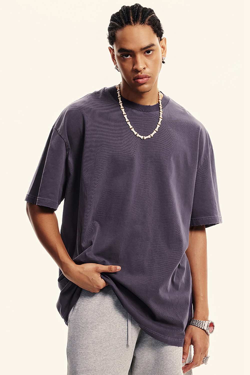 Timeless Canvas Vintage Wash Tee _ Classic Redefined