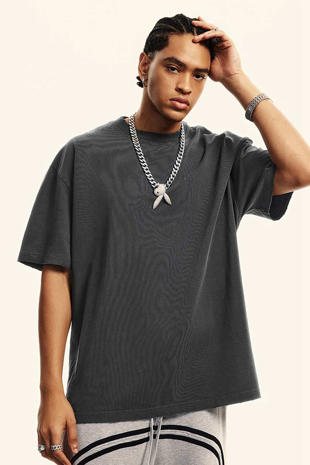 Timeless Canvas Vintage Wash Tee _ Classic Redefined