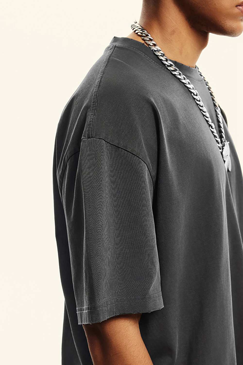 Timeless Canvas Vintage Wash Tee _ Classic Redefined