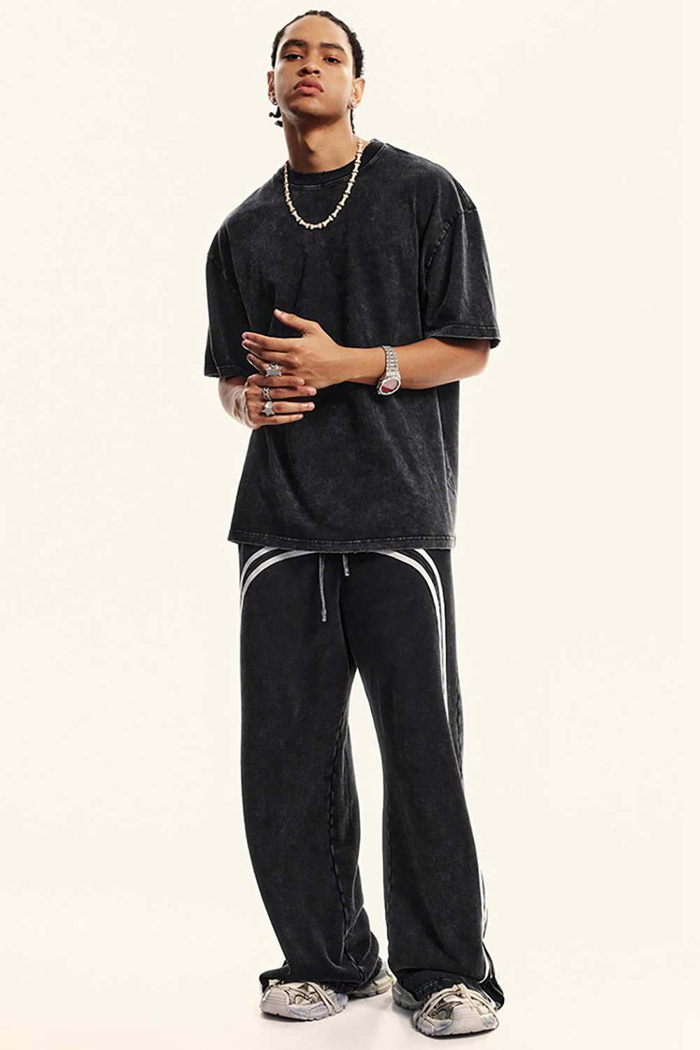 Timeless Canvas Vintage Wash Tee _ Classic Redefined