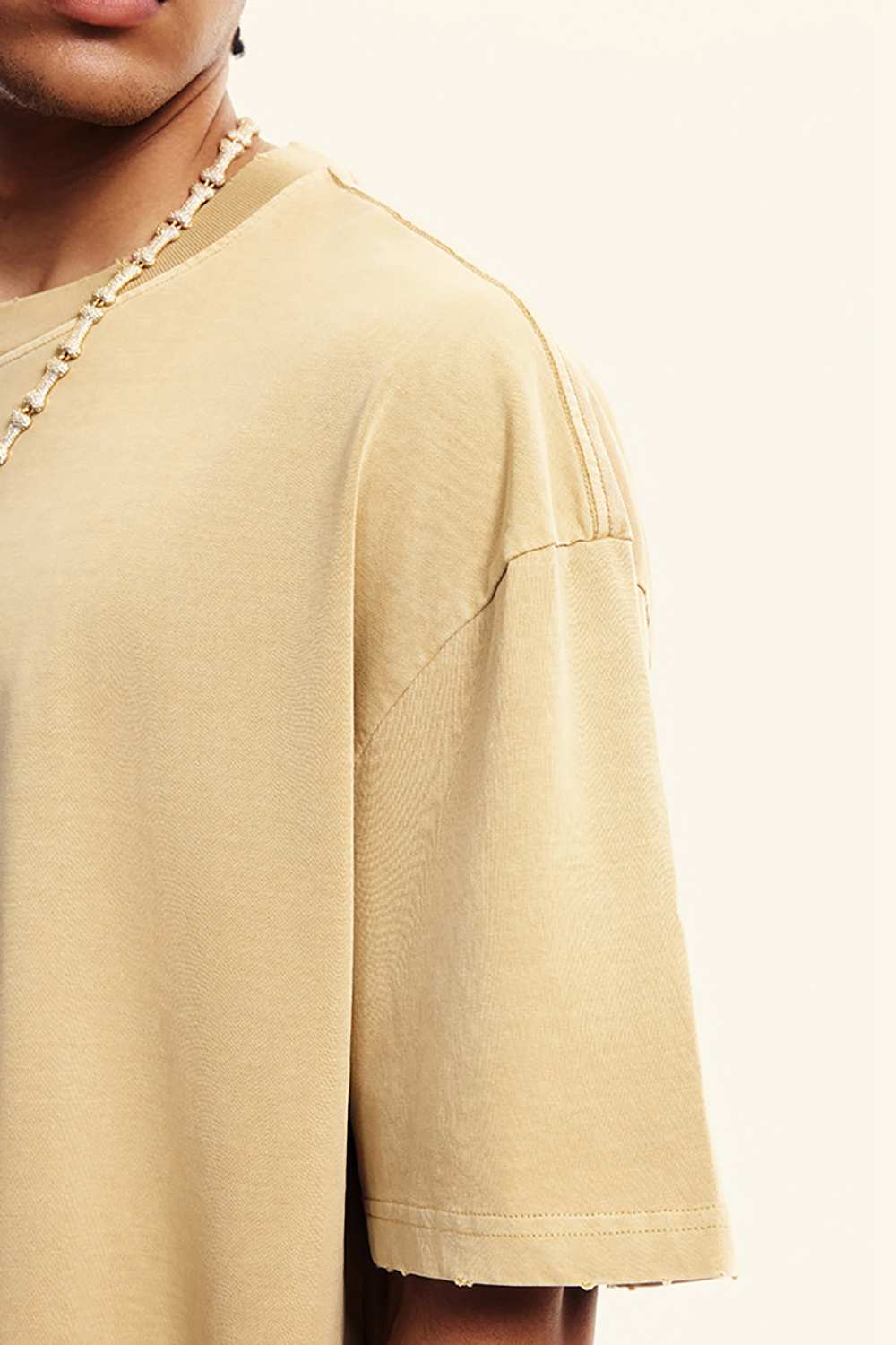 Timeless Canvas Vintage Wash Tee _ Classic Redefined