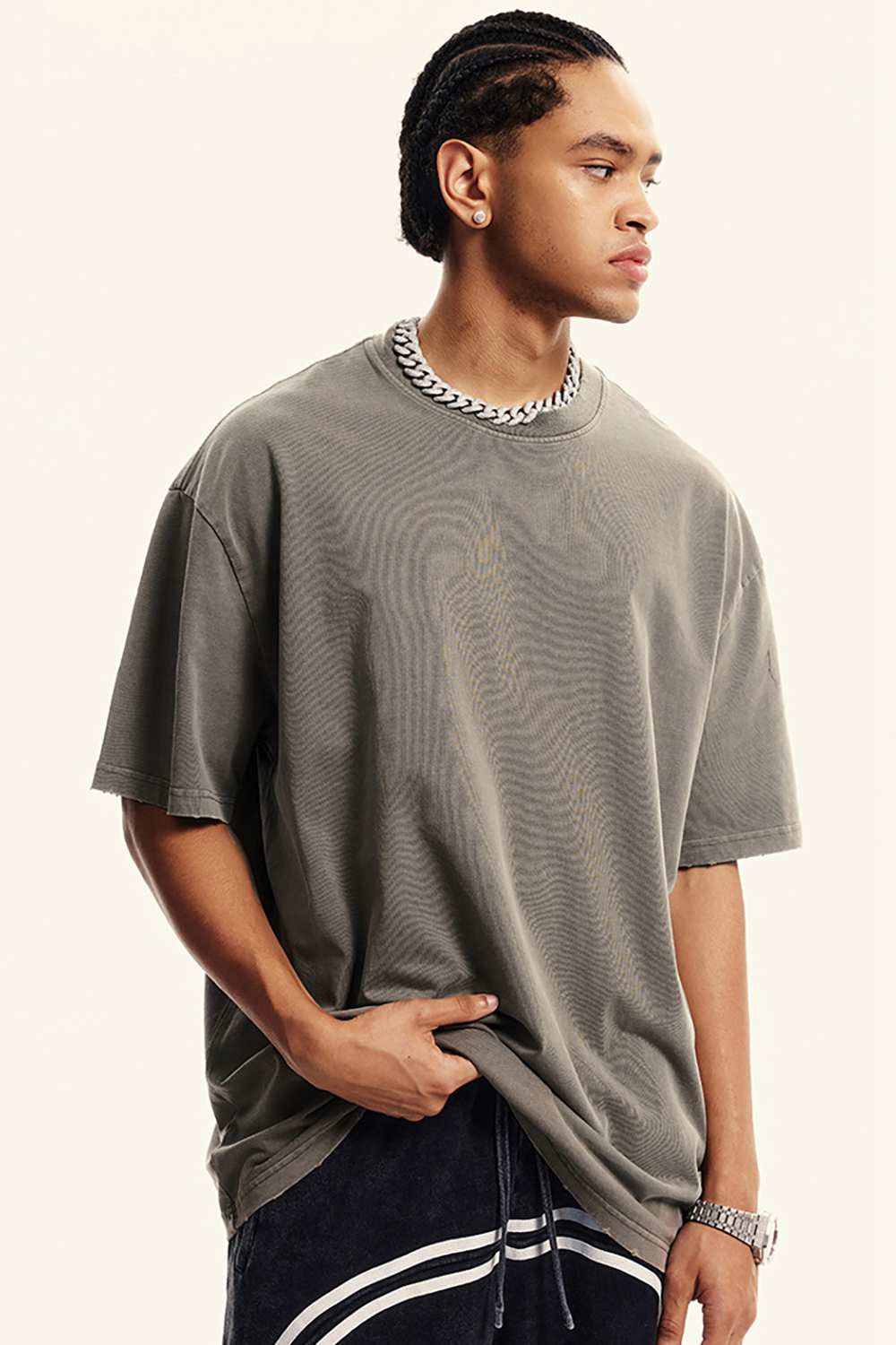 Timeless Canvas Vintage Wash Tee _ Classic Redefined