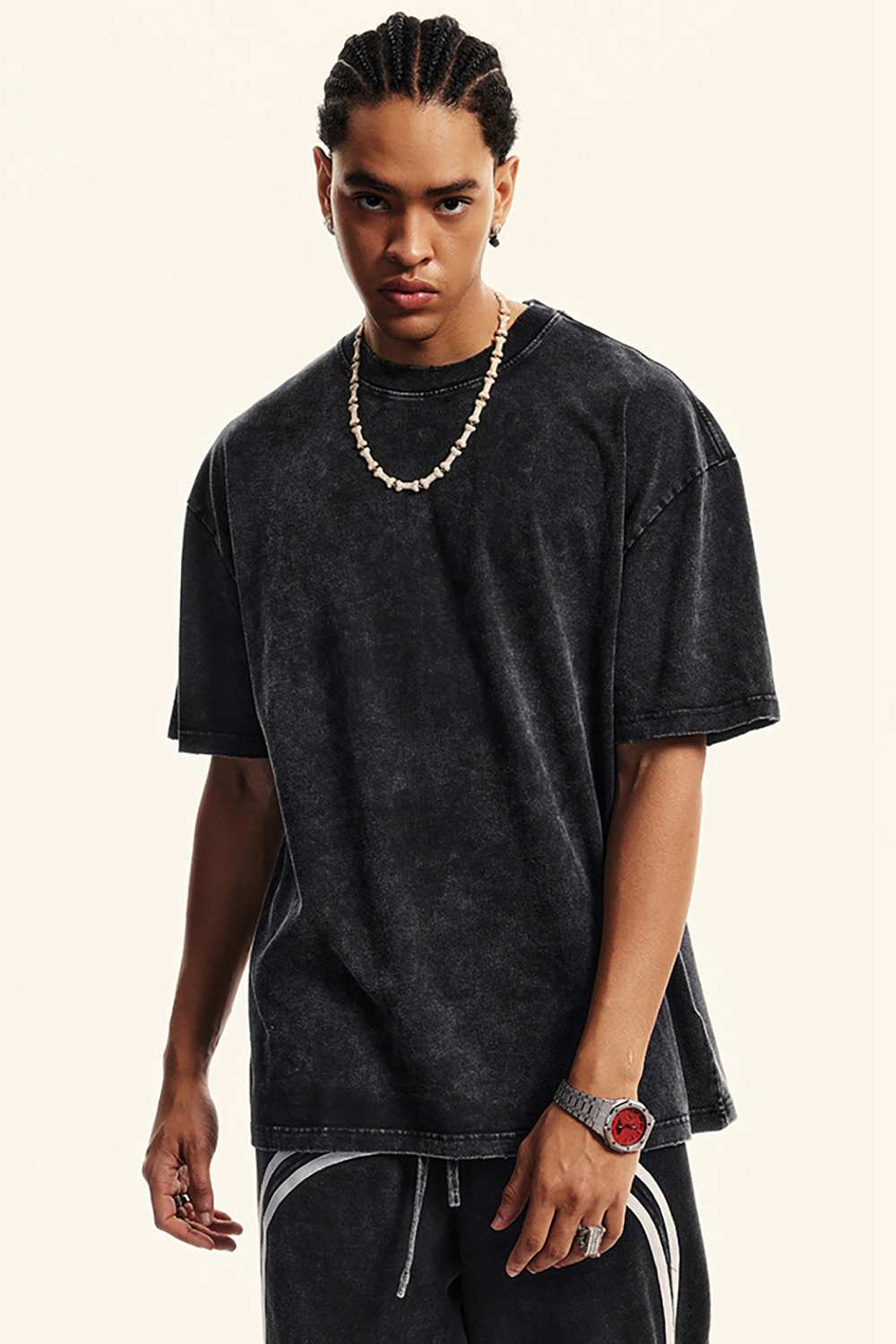 Timeless Canvas Vintage Wash Tee _ Classic Redefined