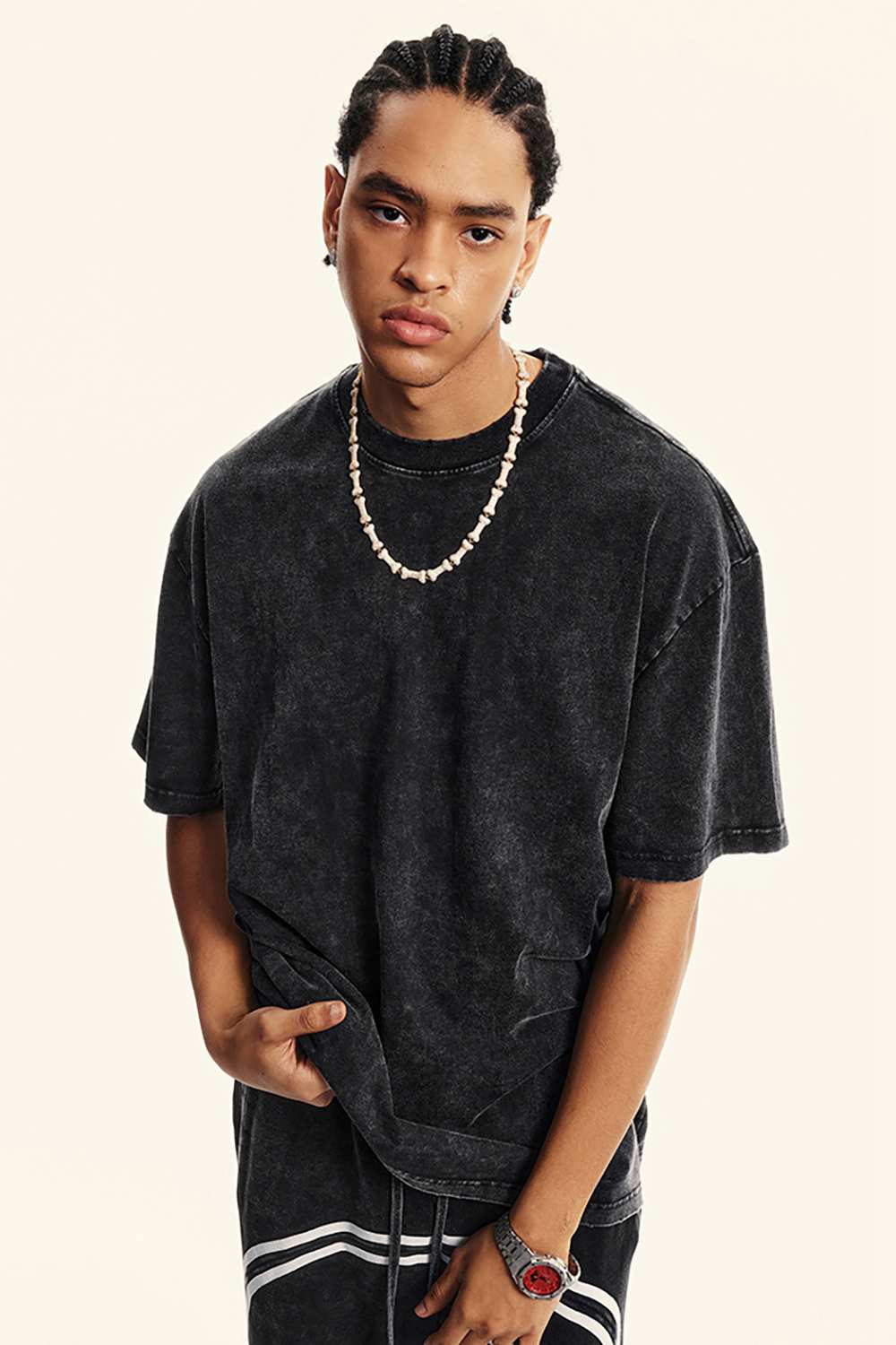 Timeless Canvas Vintage Wash Tee _ Classic Redefined