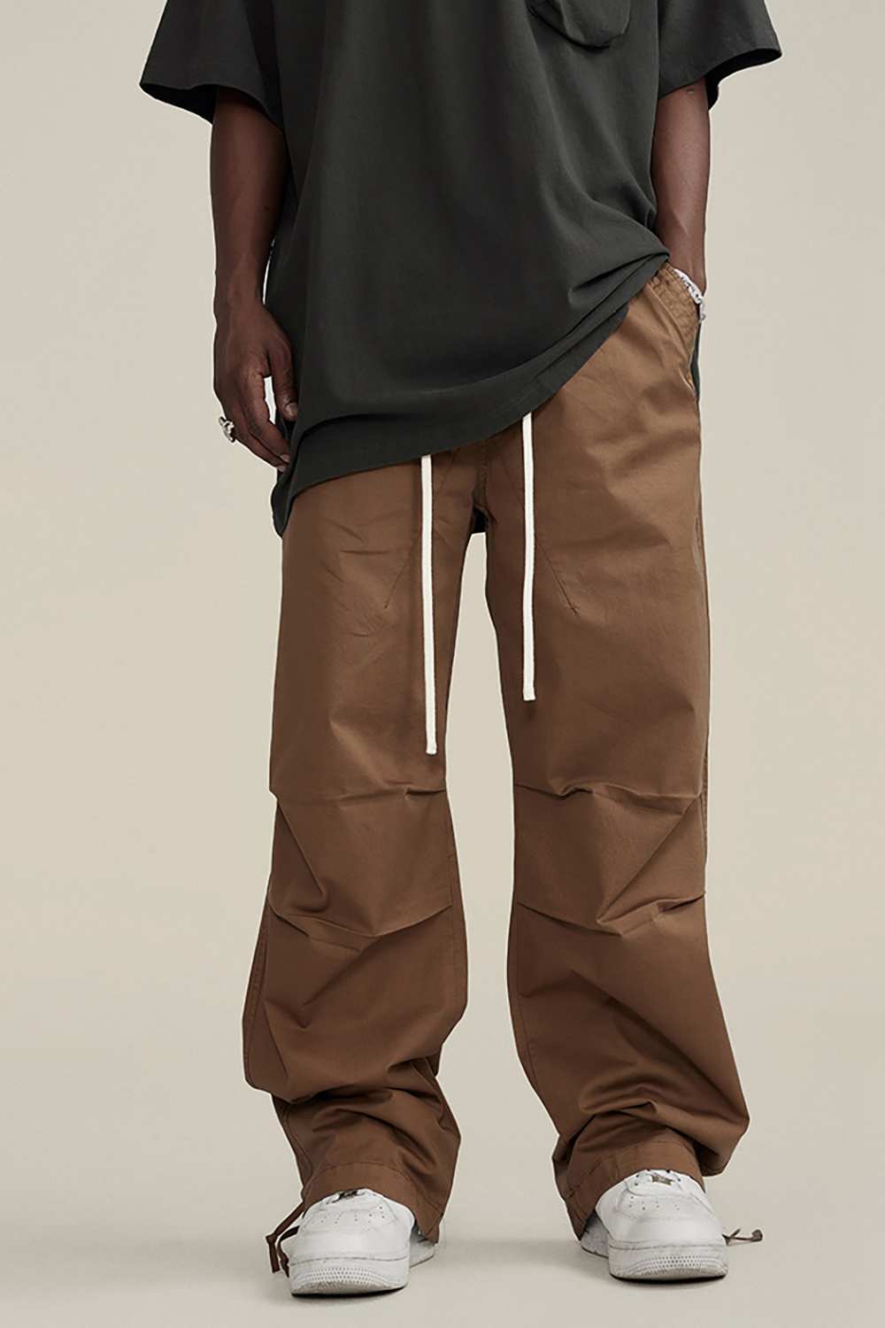 Vintage High Street Cargo Pants - Washed Urban Explorer Trousers