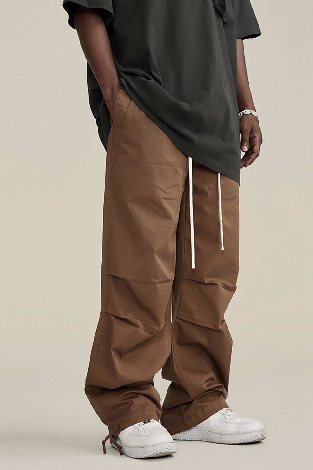 Vintage High Street Cargo Pants - Washed Urban Explorer Trousers