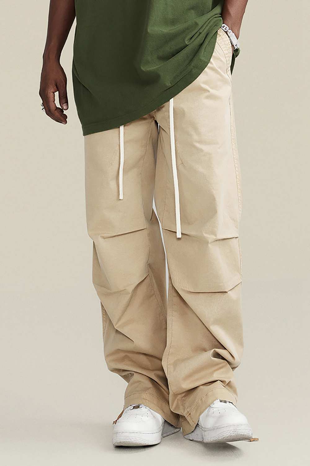 Vintage High Street Cargo Pants - Washed Urban Explorer Trousers