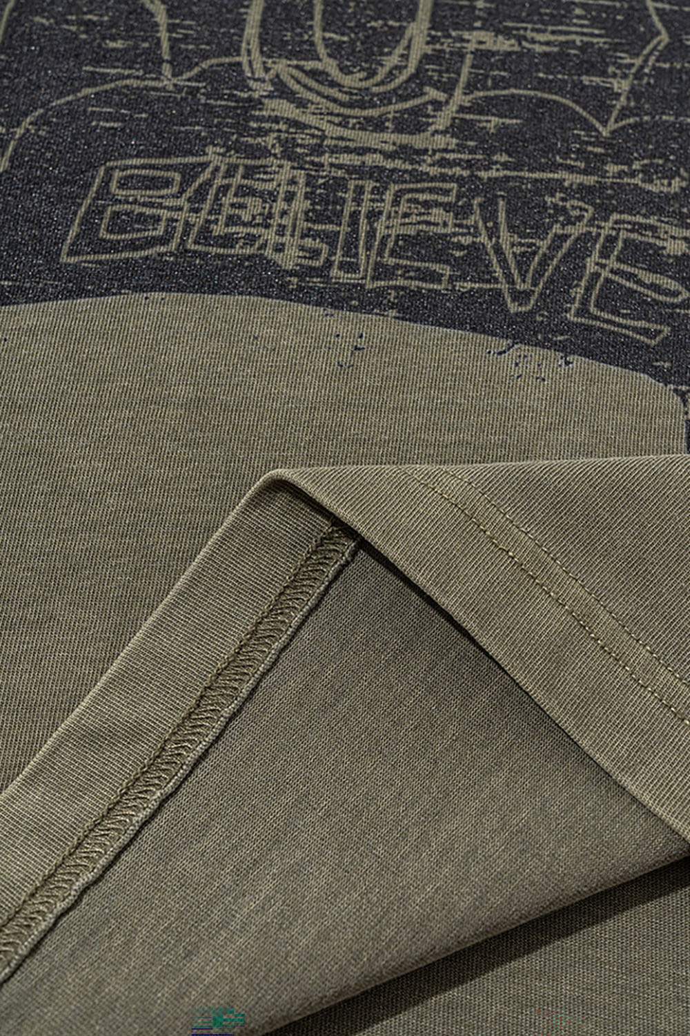 Street Style Washed Long Sleeve T-Shirt - Comfortable and Trendy