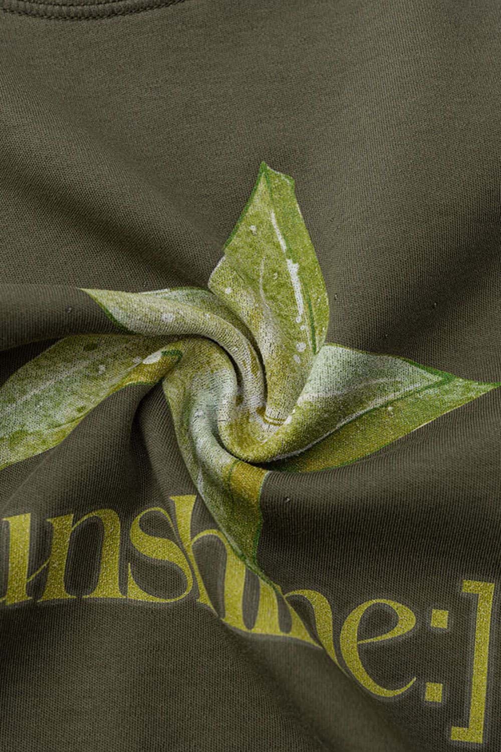 Fruit Print Slim Fit Cropped T-Shirt