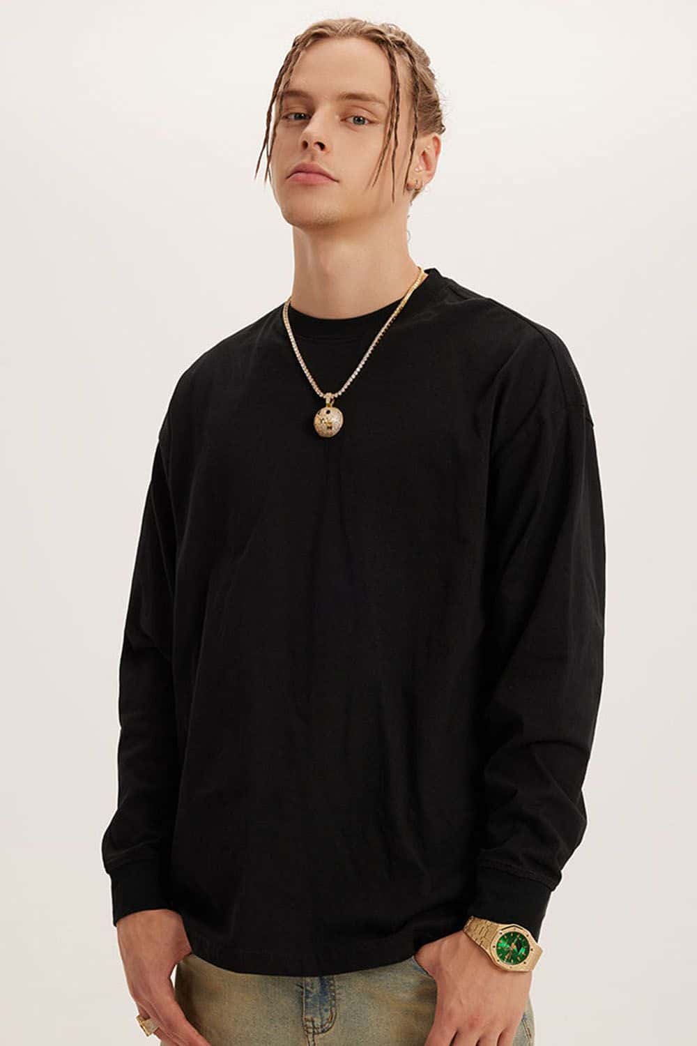 Vintage Wash Heavyweight 260G Long-Sleeve T-Shirt