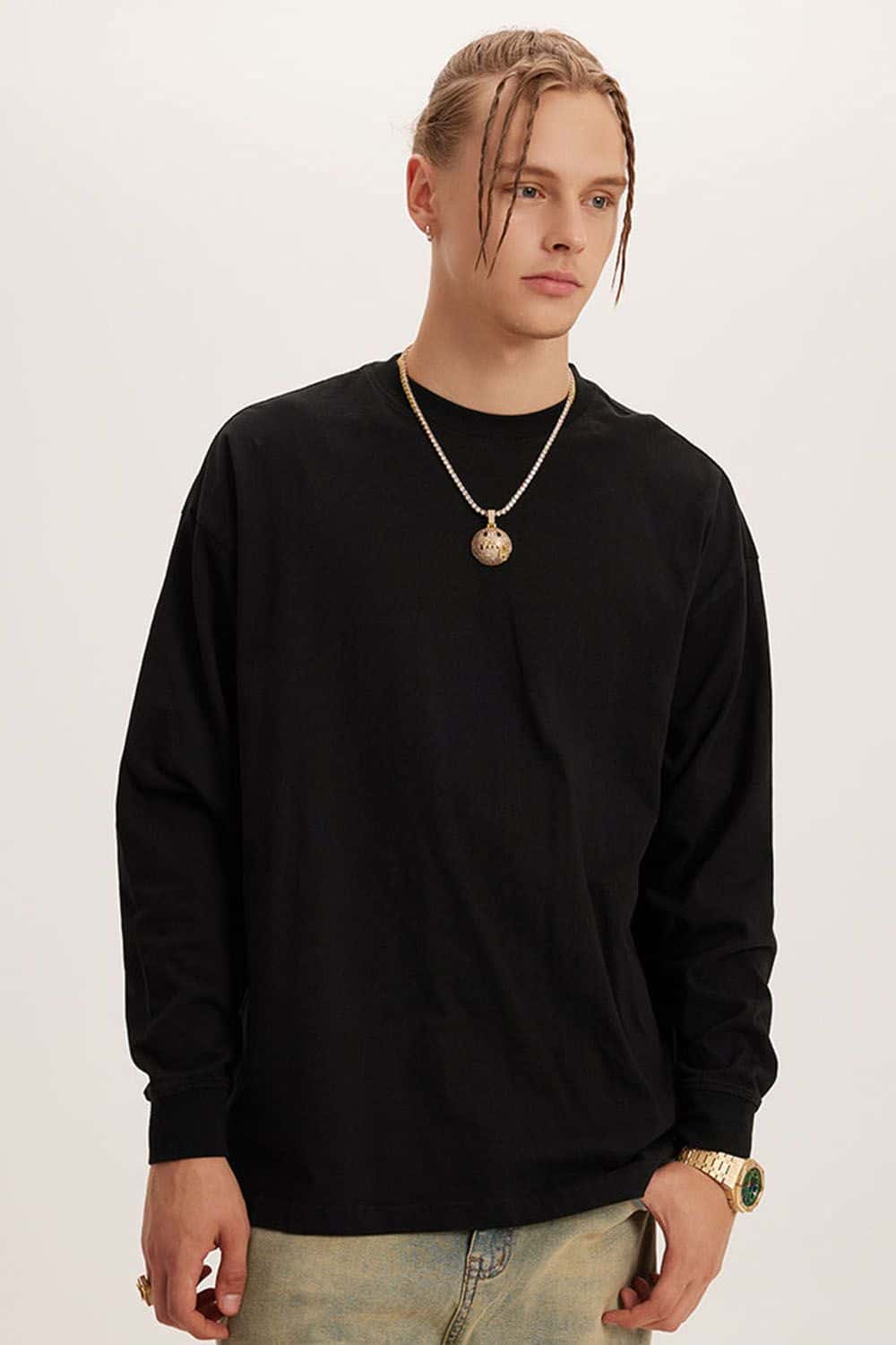 Vintage Wash Heavyweight 260G Long-Sleeve T-Shirt