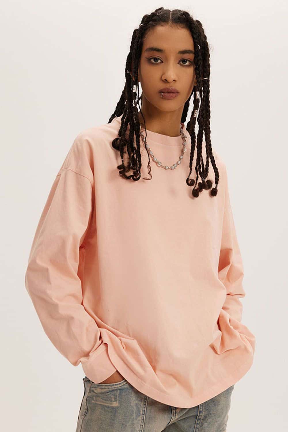 Vintage Wash Heavyweight 260G Long-Sleeve T-Shirt