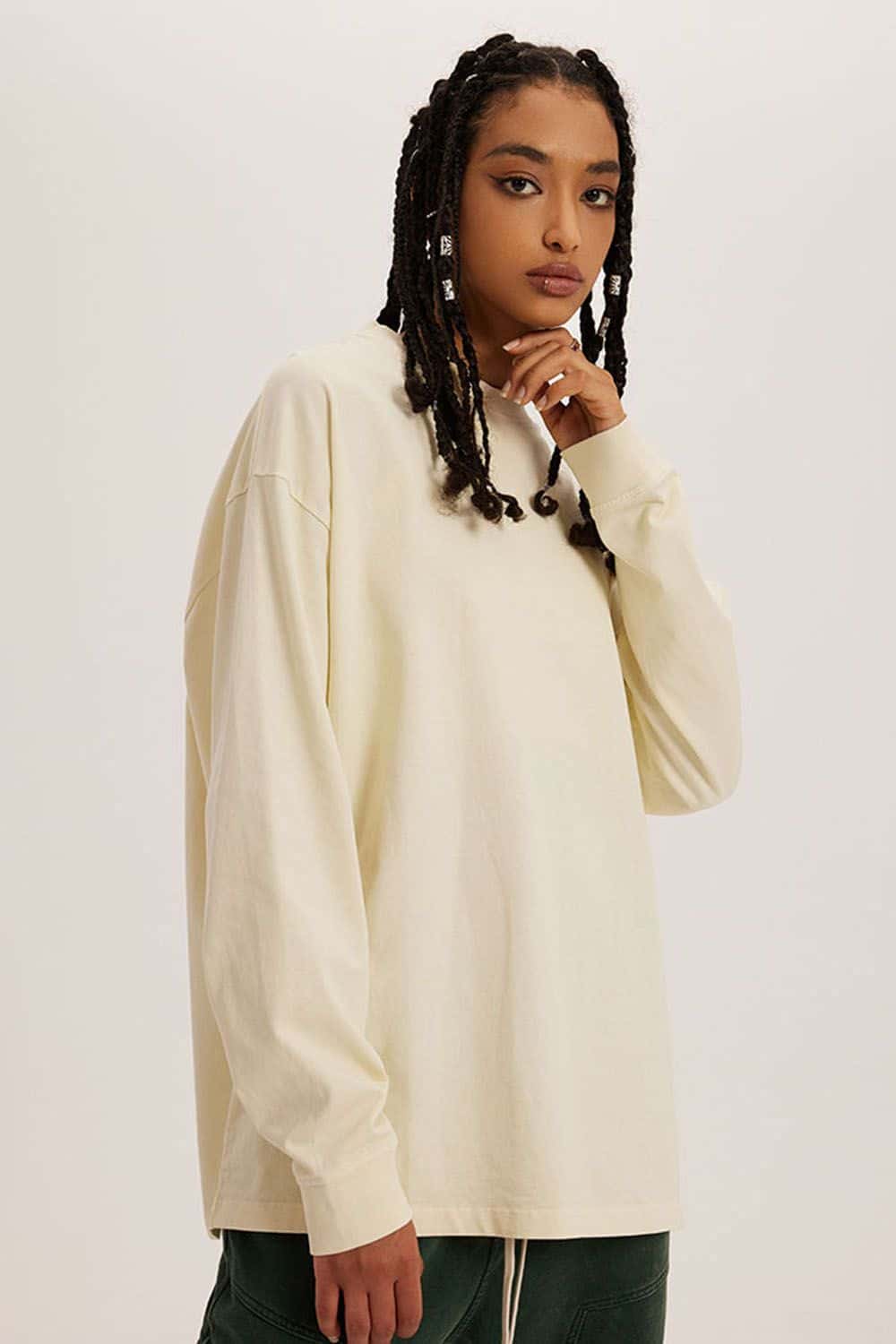 Vintage Wash Heavyweight 260G Long-Sleeve T-Shirt