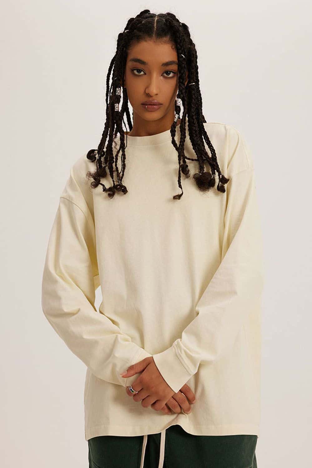 Vintage Wash Heavyweight 260G Long-Sleeve T-Shirt