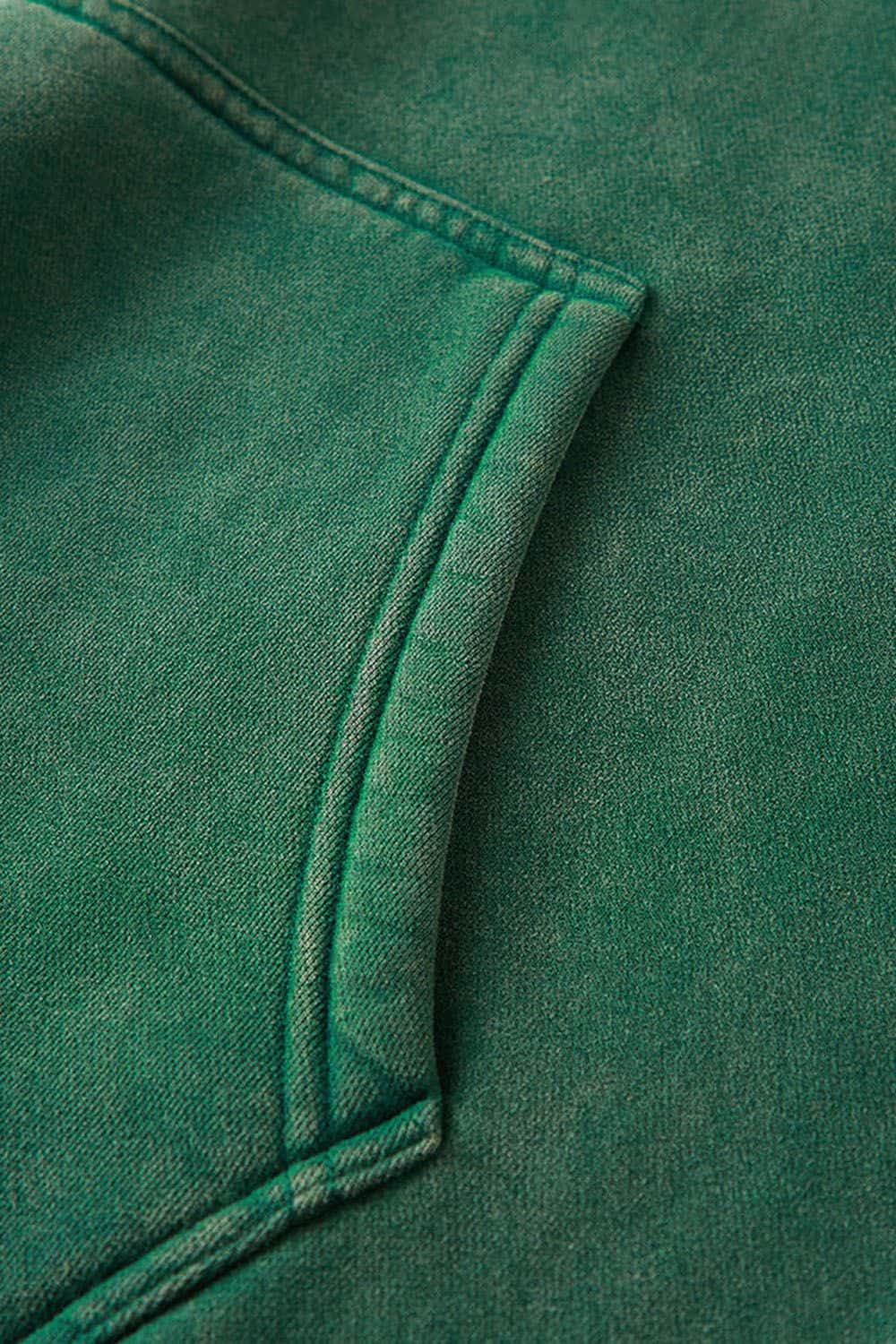 Heavyweight Vintage Wash Fleece-Lined Hoodie